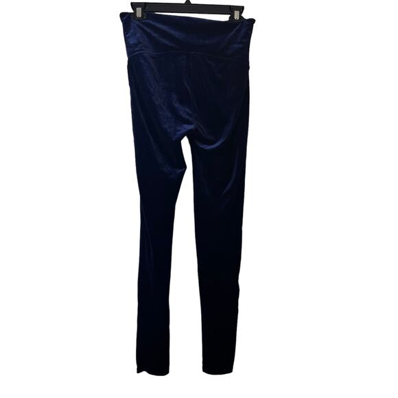Spanx Blue Velvet Leggings sz Large - Picture 4 of 11